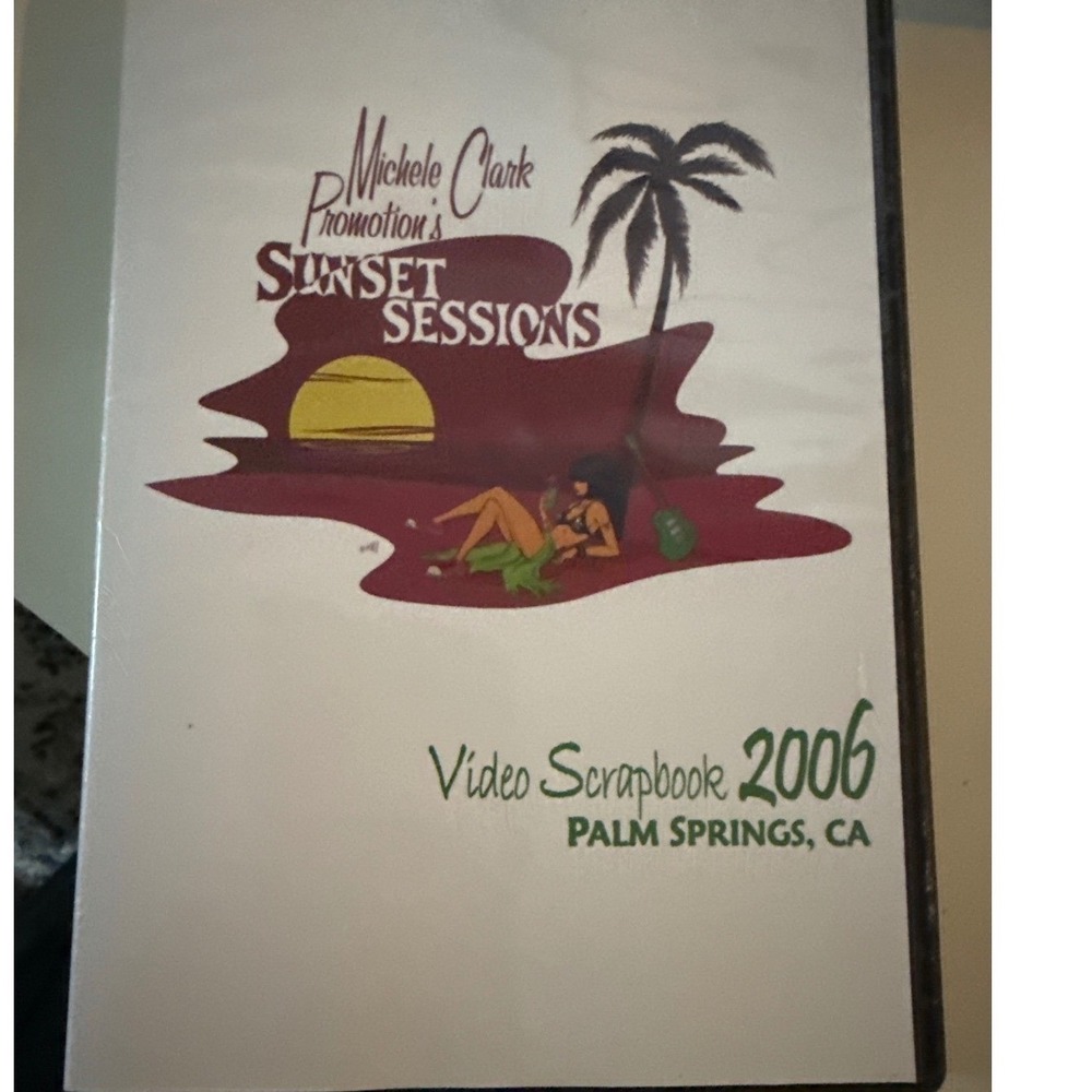 Michele Clark Promotion Sunset Sessions 2006 Video Scrapbook DVD Palm Springs CA